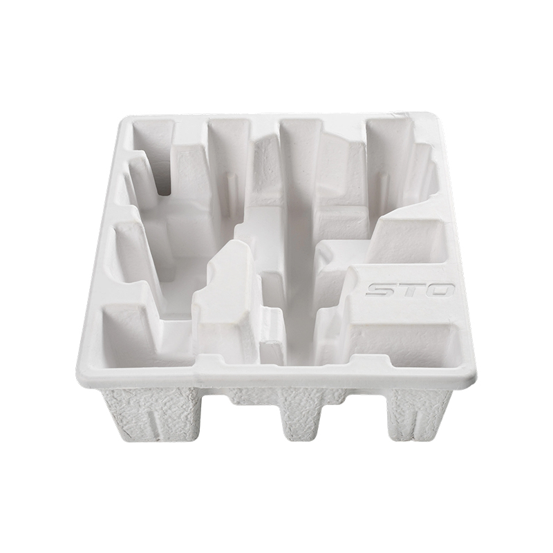 Degradable And Environmentally Friendly Hardware Auto Parts Pulp Tray